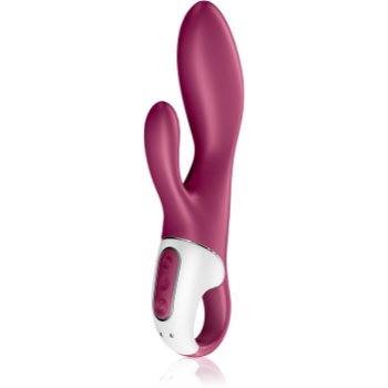 Satisfyer HEATED AFFAIR WARMING RABBIT vibrator cu stimularea clitorisului