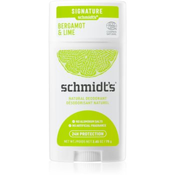 Schmidt’s Bergamot + Lime deodorant stick notino.ro