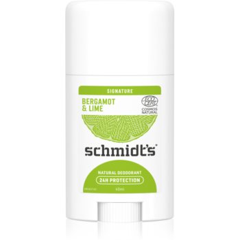 Schmidt's Bergamot + Lime deodorant stick