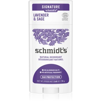 Schmidt’s Lavender & Sage deodorant stick
