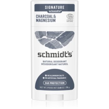 Schmidt’s Charcoal + Magnesium deodorant stick 24 de ore