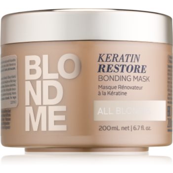 Schwarzkopf Professional Blondme Keratina Restore Masca pentru toate nuanțele Blond