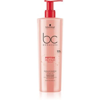 Schwarzkopf Professional BC Bonacure Peptide Repair Rescue șampon micelar pentru par deteriorat