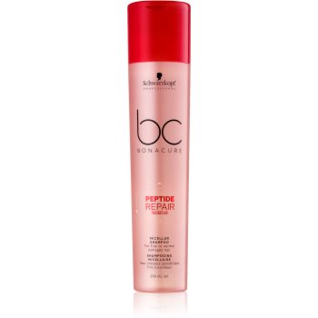 Schwarzkopf Professional BC Bonacure Peptide Repair Rescue șampon micelar pentru par deteriorat