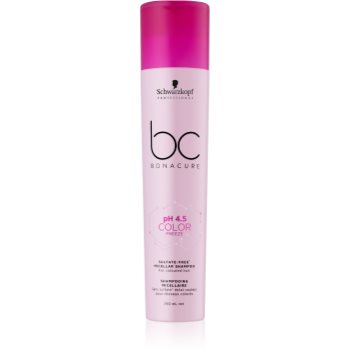 Schwarzkopf Professional PH 4,5 BC Bonacure Color Freeze șampon micelar fara sulfati si parabeni