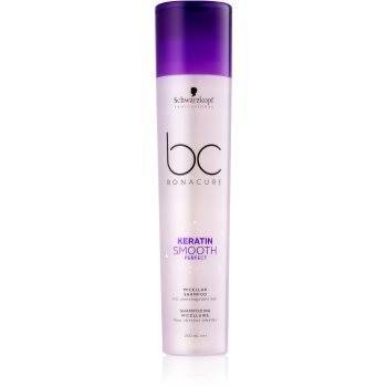 Schwarzkopf Professional BC Bonacure Smooth Perfect șampon micelar pentru par indisciplinat