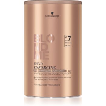 Schwarzkopf Professional Blondme Clay Lightener strălucitor premium cu conținut de argilă