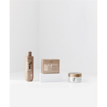 Schwarzkopf Professional Blondme All Blondes Detox șampon detoxifiant pentru curățare pentru parul blond cu suvite - 1 | YEO