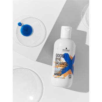 Schwarzkopf Professional Goodbye  Orange șampon nuanțator neutralizarea subtonurilor de alamă - 1 | YEO