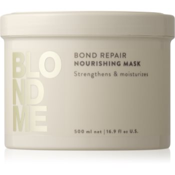 Schwarzkopf Professional Blondme Bond Repair Nourishing Mask Masca intens hrănitoare