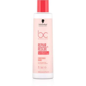 Schwarzkopf Professional BC Bonacure Repair Rescue+ balsam intensiv pentru par deteriorat