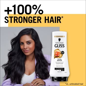 Schwarzkopf Gliss Total Repair Balsam intensiv cu efect regenerator balsam regenerant intensiv - 1 | YEO