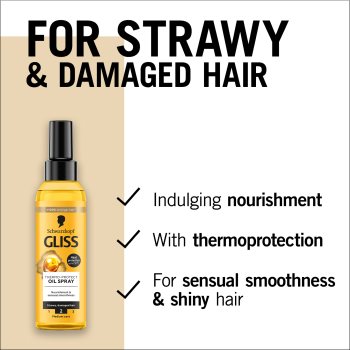 Schwarzkopf Gliss Oil Nutritive ulei protector pentru modelarea termica a parului - 1 | YEO