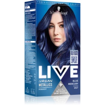 Schwarzkopf LIVE Urban Metallics Culoare permanenta pentru par