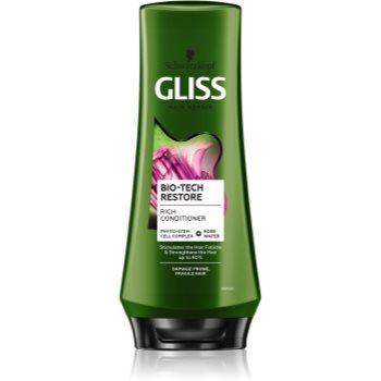 Schwarzkopf Gliss Bio-Tech Restore balsam intensiv pentru parul deteriorat si fragil