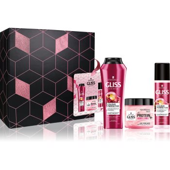 Schwarzkopf gliss colour perfector set cadou (pentru par vopsit sau suvitat)