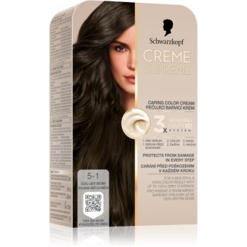 Schwarzkopf Creme Supreme Culoare permanenta pentru par cu subton rece