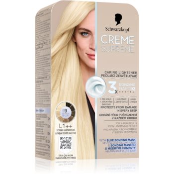 Schwarzkopf Creme Supreme Culoare permanenta pentru par pentru decolorarea părului