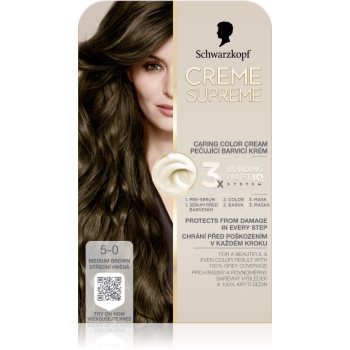 Schwarzkopf Creme Supreme Culoare permanenta pentru par (SWRCRSW_KCOL55)