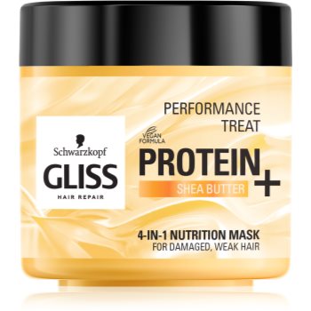 Schwarzkopf Gliss Protein+ masca hranitoare unt de shea