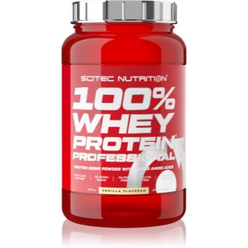 Scitec Nutrition 100% Whey Protein Professional proteine din zer cu enzime digestive