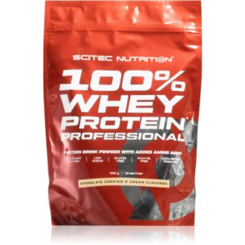 Scitec Nutrition 100% Whey Protein Professional proteine din zer cu enzime digestive