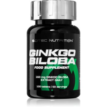 Scitec Nutrition Ginko Biloba tablete din plante