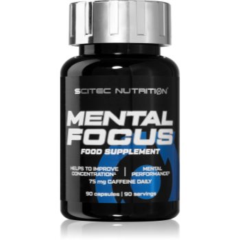 Scitec Nutrition Mental Focus susținerea concentrării și a capacității mintale