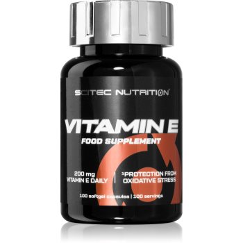 Scitec Nutrition Vitamin E capsule pentru susținerea protecției celulelor în fața stresului oxidativ