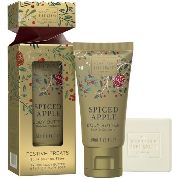 Scottish Fine Soaps Spiced Apple Festive Treats set cadou (pentru corp) Mini image1