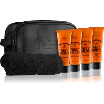 Scottish Fine Soaps Men’s Grooming Thistle & Black Pepper set de cosmetice III. pentru bărbați