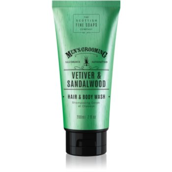 Scottish Fine Soaps Men’s Grooming Vetiver & Sandalwood gel de duș pentru corp și păr pentru barbati Online Ieftin accesorii