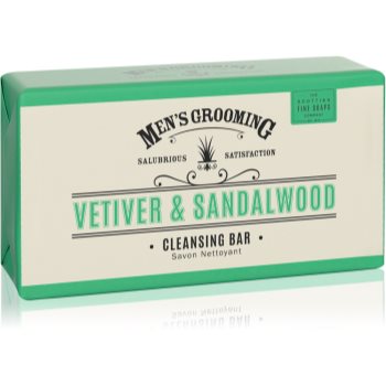 Scottish Fine Soaps Men’s Grooming Vetiver & Sandalwood săpun solid pentru curățare pentru barbati