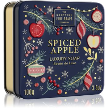 Scottish Fine Soaps Spiced Apple Luxury Soap săpun de lux accesorii imagine noua
