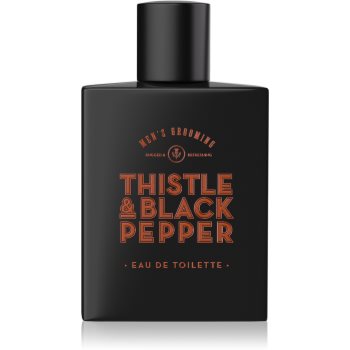Scottish Fine Soaps Thistle & Black Pepper Eau de Toilette pentru bărbați