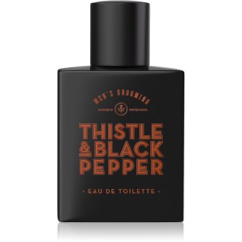 Scottish Fine Soaps Thistle & Black Pepper Eau de Toilette pentru bărbați