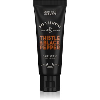 Scottish Fine Soaps Thistle & Black Pepper crema de fata hidratanta pentru barbati
