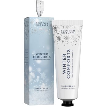 Scottish Fine Soaps Winter Comforts крем для рук в коробочці аромати Toasted Marshmallow & Caramel 75 мл