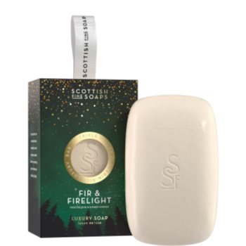 Scottish Fine Soaps Fir & Firelight мило в коробочці 150 гр