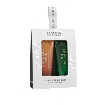Scottish Fine Soaps Orchard Spice & Fir & Firelight подарунковий набір для рук 2x30 мл