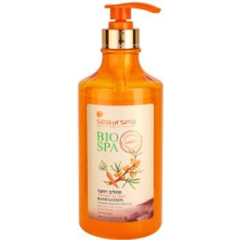 Sea of Spa Bio Spa Carrot & Buckthorn cremă de duș și baie cu minerale din Marea Moartă