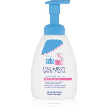 Sebamed Baby Wash Lotiune pentru spalare cu efect catifelant pentru corp si par