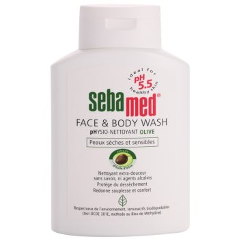 Sebamed Wash lotiune delicata pentru spalarea fetei si a corpului cu ulei de masline