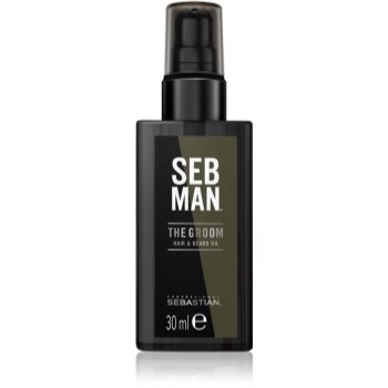Sebastian Professional SEB MAN The Groom ulei pentru barbă și mustață notino.ro cel mai bun pret online pe cosmetycsmy.ro 2