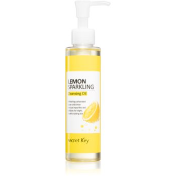 Secret Key Lemon Sparkling ulei de curățare blând