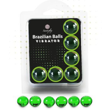 Secret play Brazilian Shock 6 Balls Set ulei pentru corp