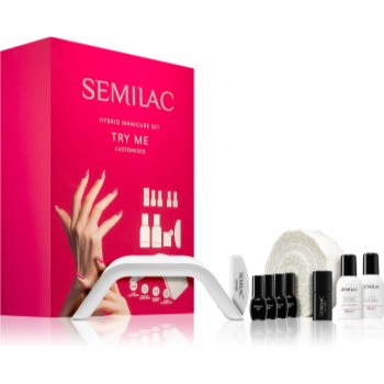 Semilac UV Hybrid Try Me set pentru manichiură perfectă Online Ieftin Notino