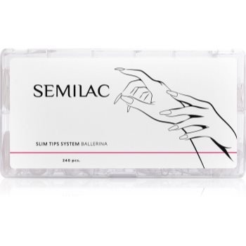 Semilac Accessories Slim Tips folii autocolante pentru unghii cu efect de durată