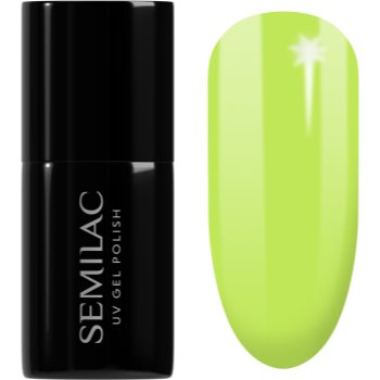 Semilac UV Hybrid Pastelowe Neony unghii cu gel folosind UV / lampă cu LED