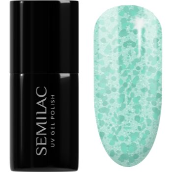 Semilac UV Hybrid Crushed_ICE unghii cu gel folosind UV / lampă cu LED